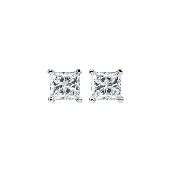 14KT WHITE GOLD DIAMOND (1/3CTW) EARRING