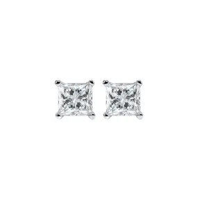 14KT WHITE GOLD DIAMOND (1/3CTW) EARRING