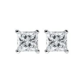 14KT WHITE GOLD DIAMOND (1CTW) EARRING