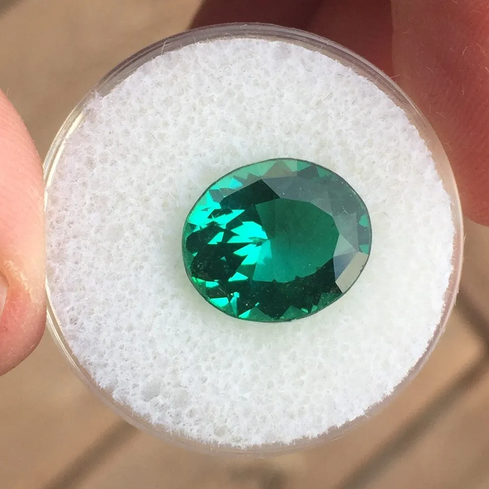 4.37 CT GREEN TOPAZ