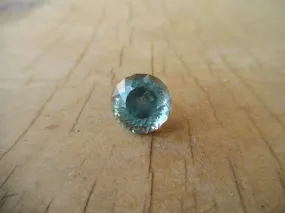 5.65ct PORTUGUESE CUT BLUE GREEN MONTANA SAPPHIRE