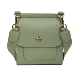 5798- Sage Bloomsbury Crossbody Bag - Alice Wheeler