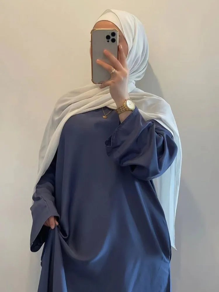 Abaya Muslim Women Gown Robe Long Dress