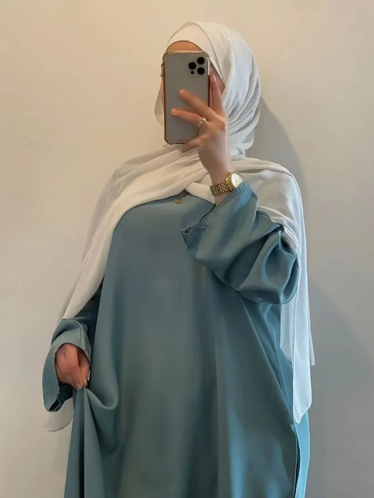 Abaya Muslim Women Gown Robe Long Dress