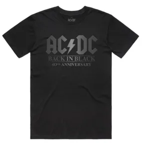 ACDC Black in Black 40th Anniversary