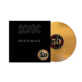 ACDC Black In Black Limited Edition Gold Vinyl