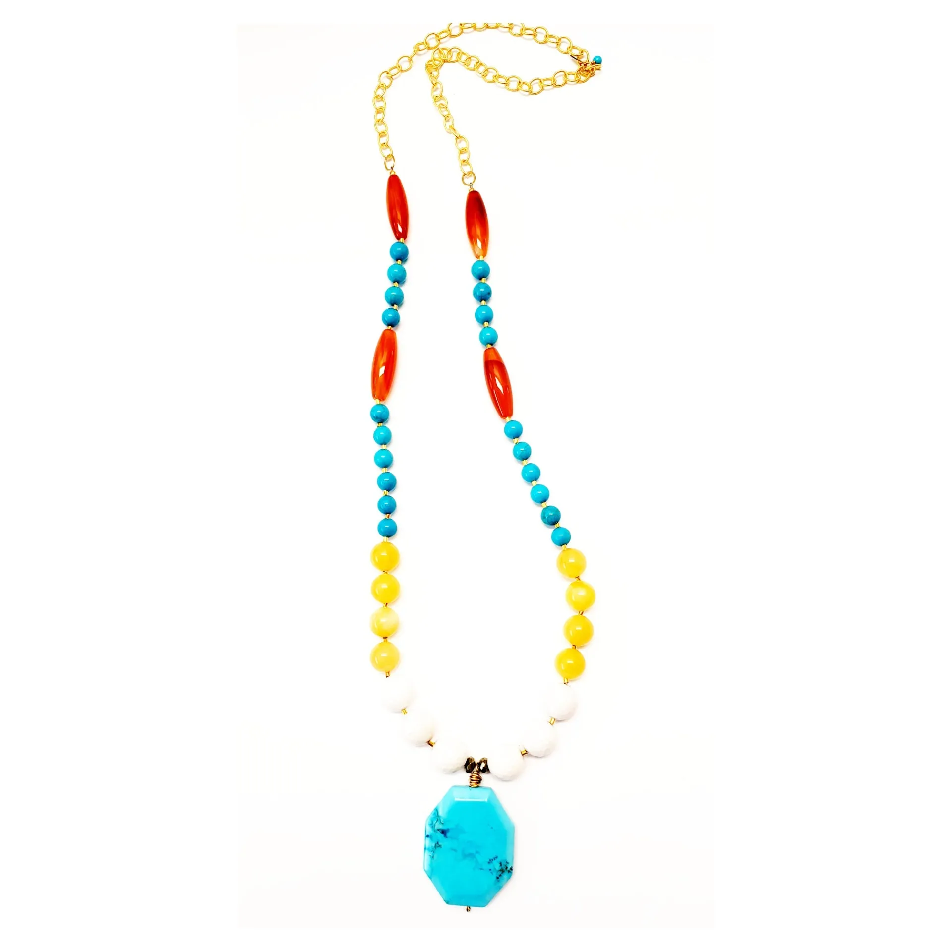 Agios Long Necklace