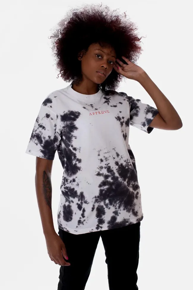 APPROVE  |Unisex Tie-dye Cotton Short Sleeves T-Shirts