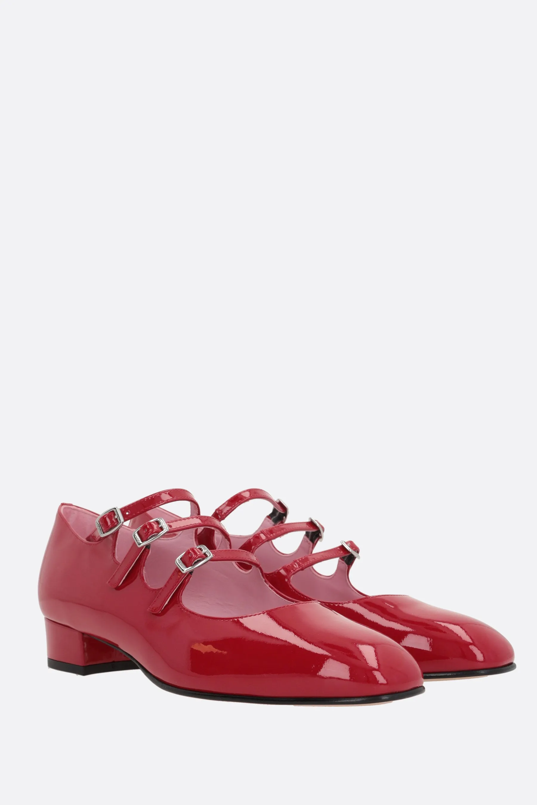 Ariana patent leather mary-jane ballerinas