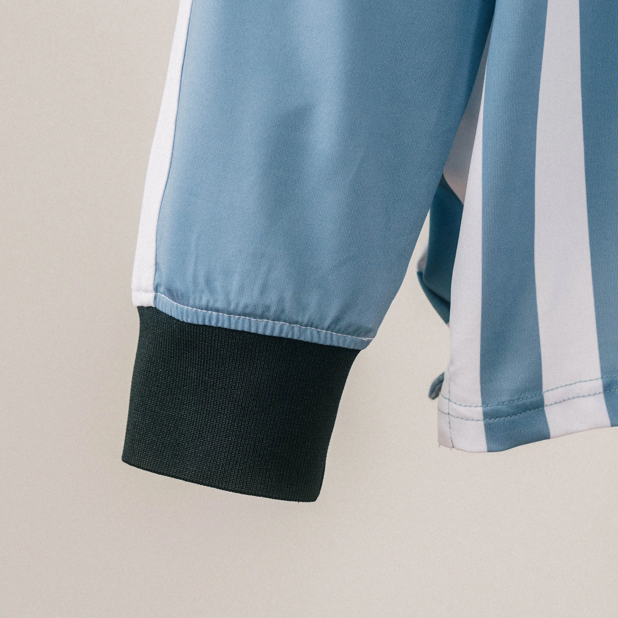 Athletic Longsleeve Jersey - Powder Blue Stripe