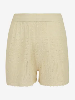 Ba e sh - Short in pizzo macramè tinta unita modello Armo