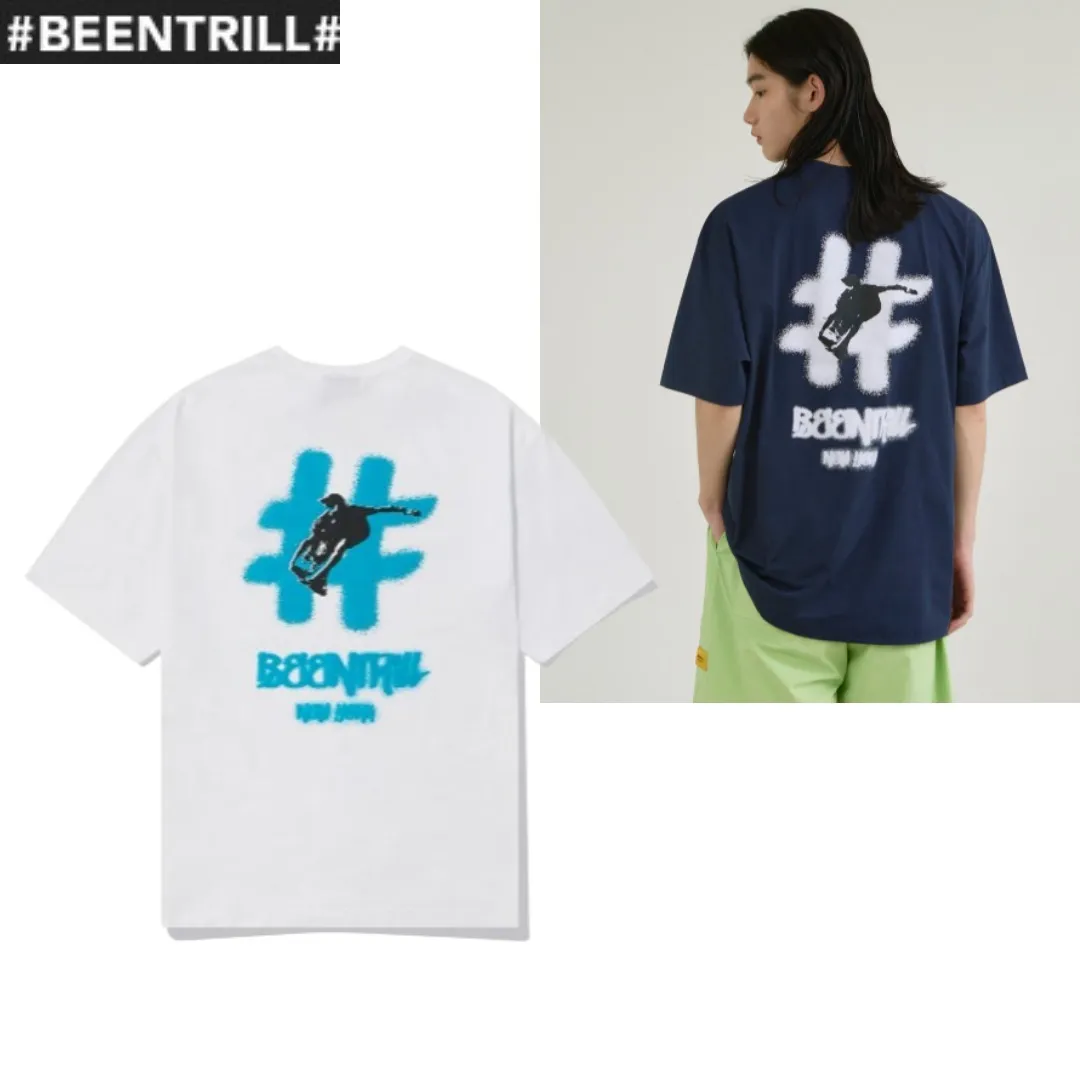 BEEN TRILL  |Unisex Cotton Logo T-Shirts