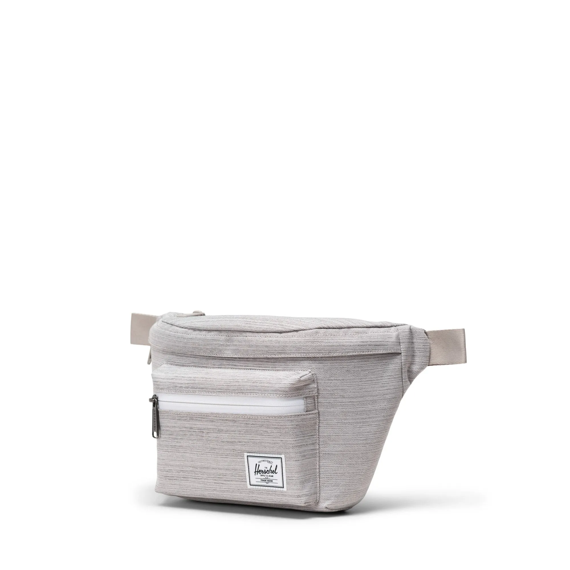 Bolsa de Cintura Herschel Pop Quiz Hip Pack Light Grey Crosshatch