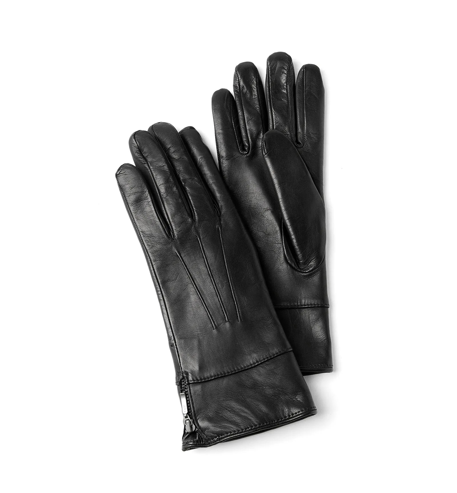 CAINE SHEARLING-LINED LEATHER GLOVES