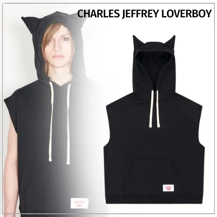 Charles Jeffrey LOVERBOY  |Unisex Sleeveless Plain Cotton Tanks & Camisoles