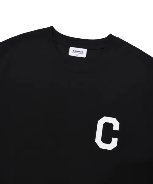 COVERNAT  |Unisex Plain Cotton Logo T-Shirts