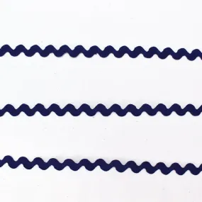 Craft Ric Rac Trim - Navy Blue