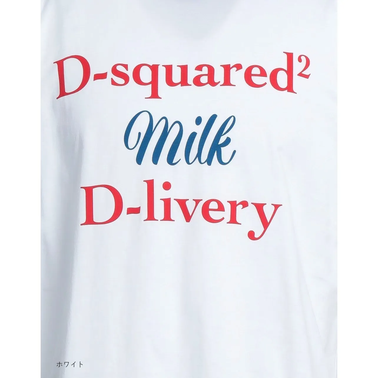 D SQUARED2  |Crew Neck Plain Cotton Short Sleeves Logo Luxury