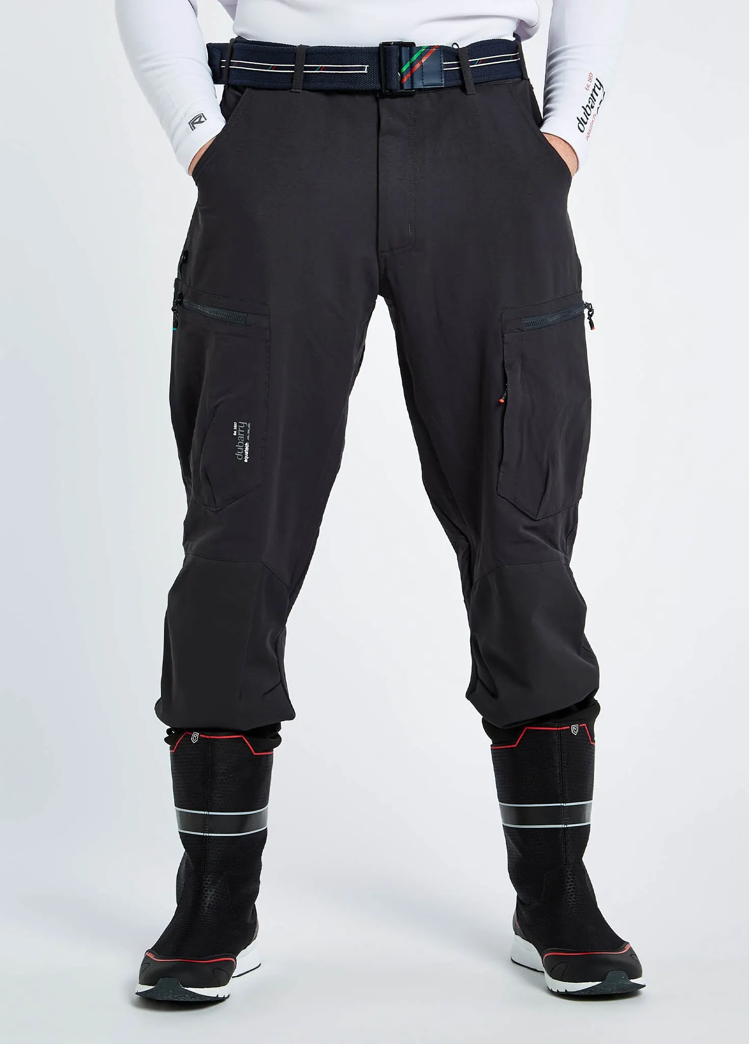 Dubrovnik Mens - Technical trousers Long - Graphite