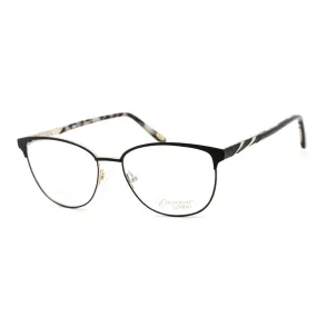 Emozioni EM 4399 Eyeglasses BLACK GOLD/Clear demo lens