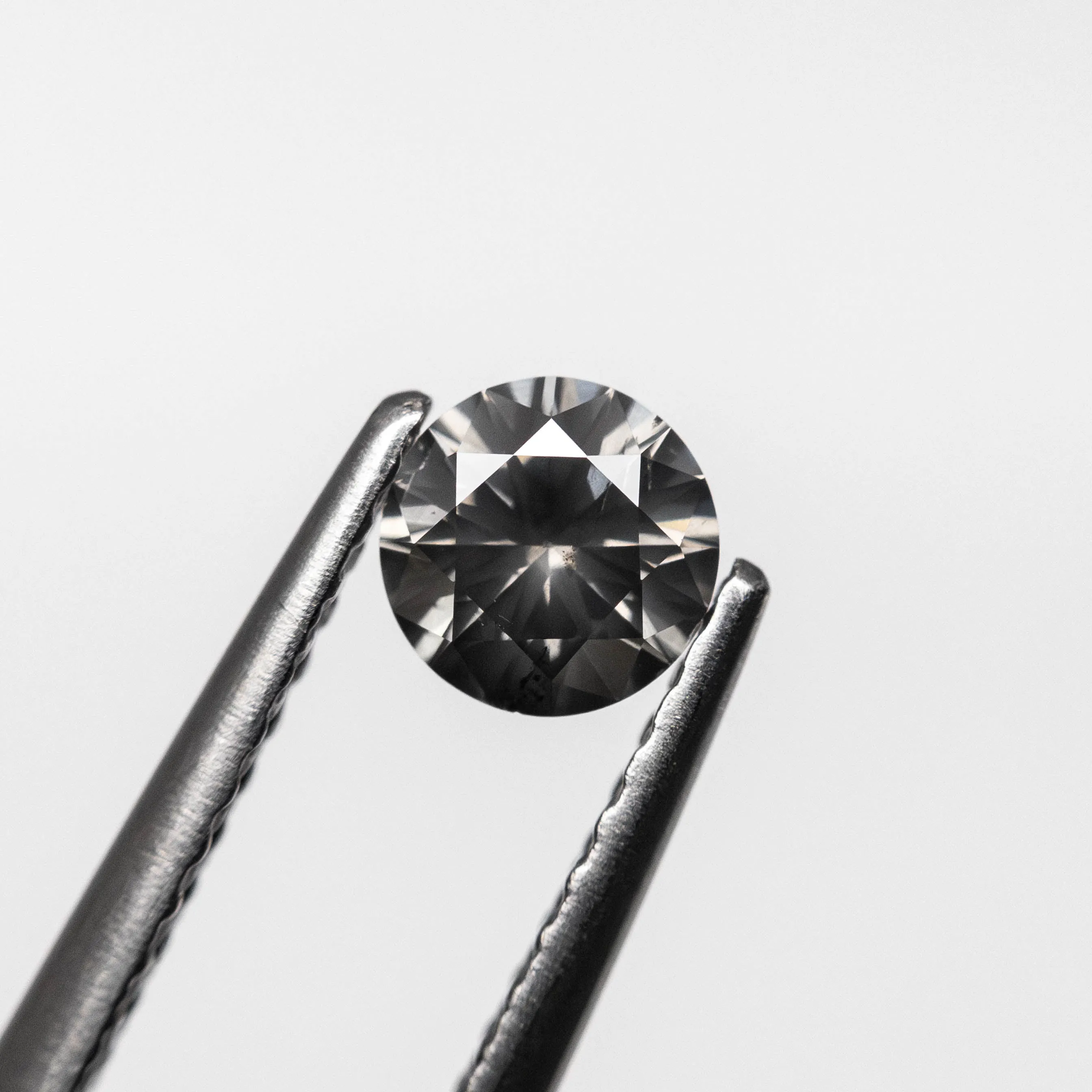 Fancy Grey Brilliant Diamond - 0.34ct Round