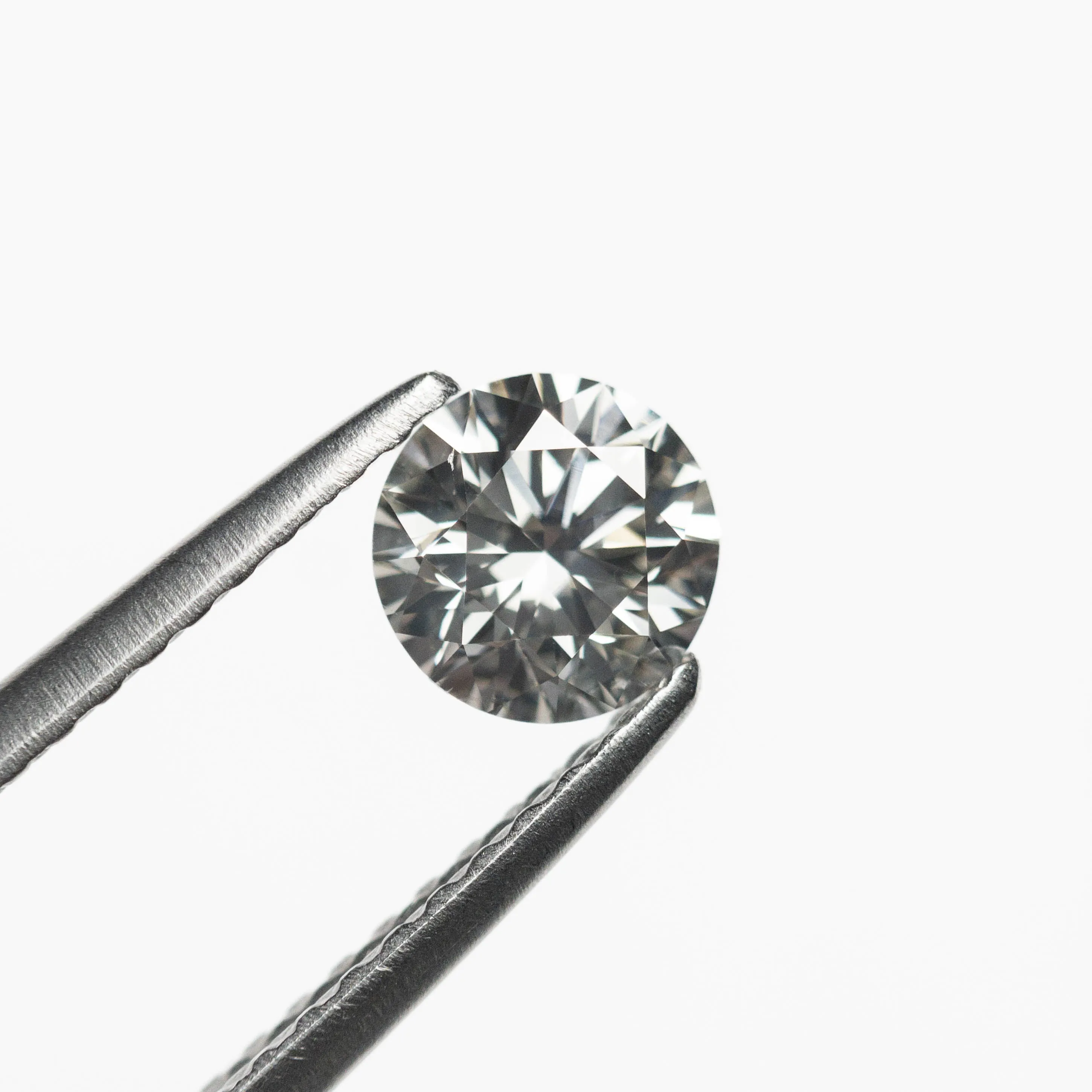 Fancy Grey Brilliant Diamond - 0.54ct Round