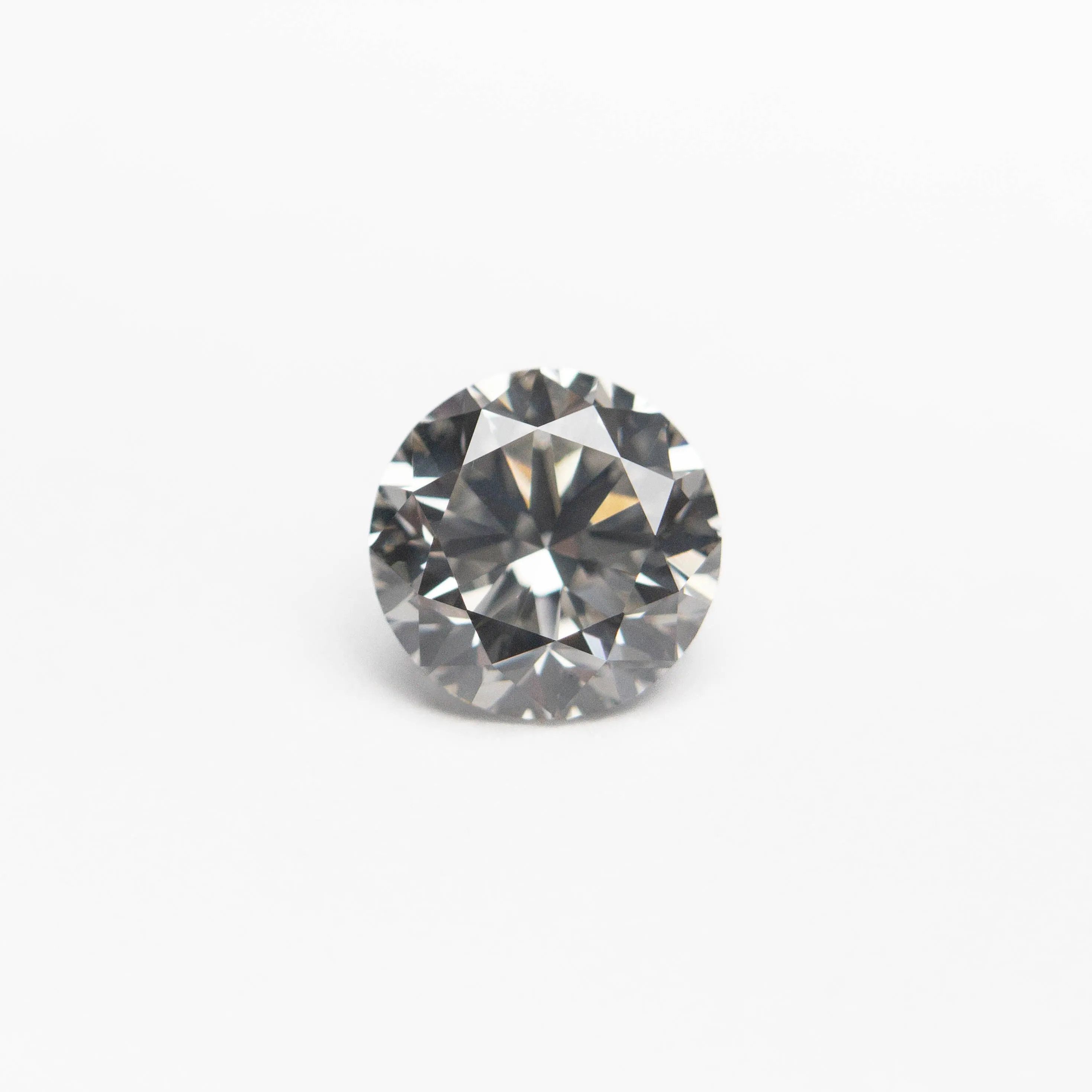 Fancy Grey Brilliant Diamond - 0.60ct Round