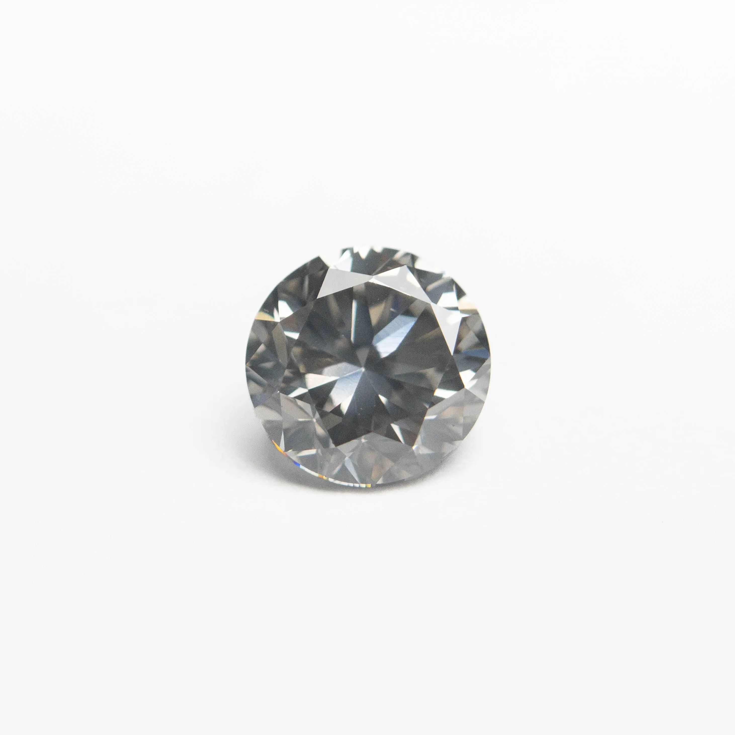 Fancy Grey Brilliant Diamond - 0.70ct Round