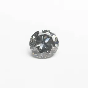 Fancy Grey Brilliant Diamond - 0.70ct Round