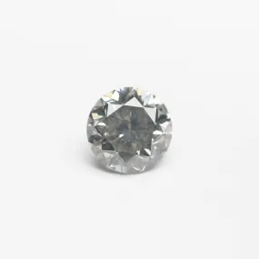 Fancy Grey Brilliant Diamond - 0.76ct Round