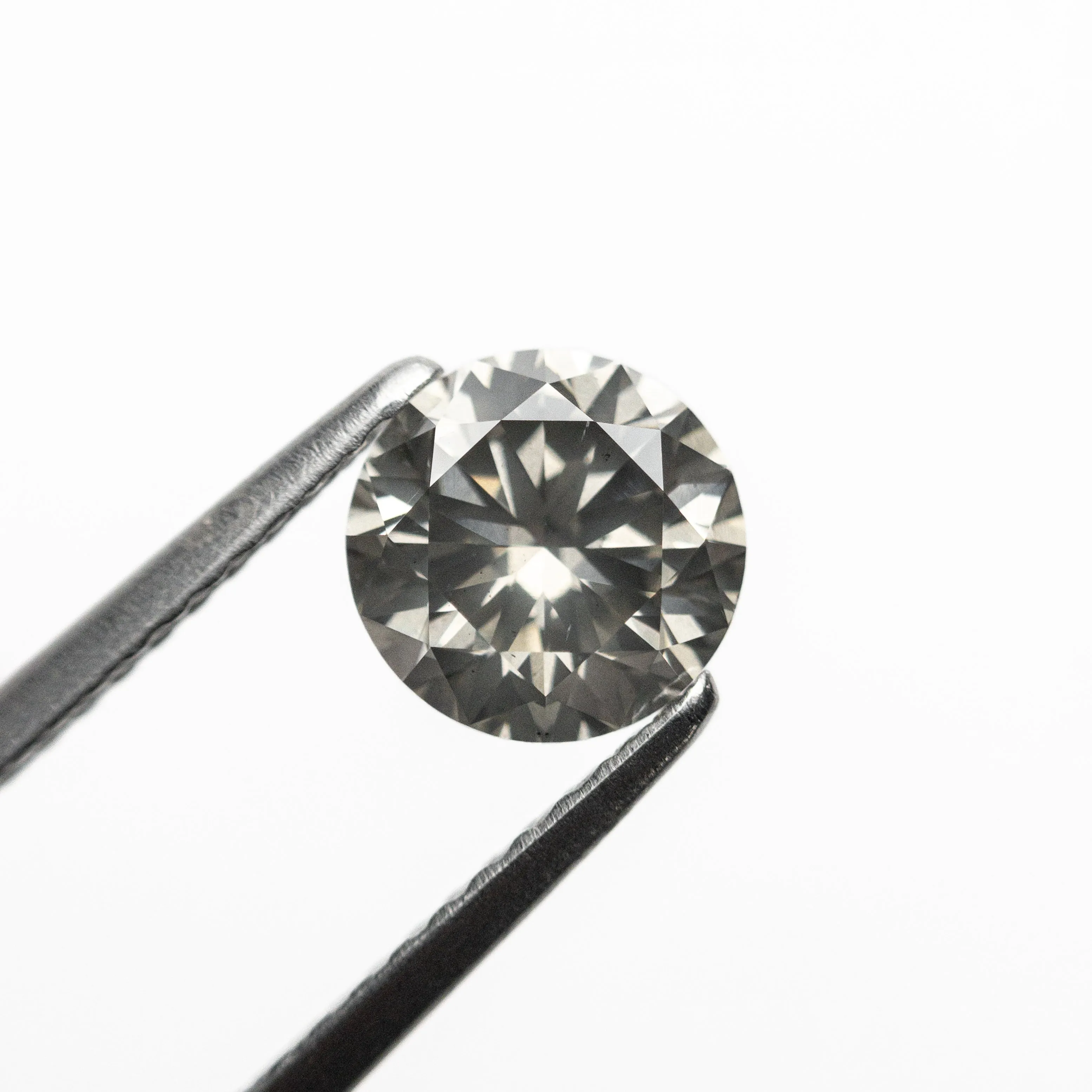 Fancy Grey Brilliant Diamond - 1.01ct Round