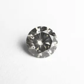 Fancy Grey Brilliant Diamond - 1.01ct Round