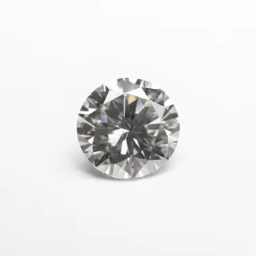 Fancy Grey Brilliant Diamond - 1.03ct Round