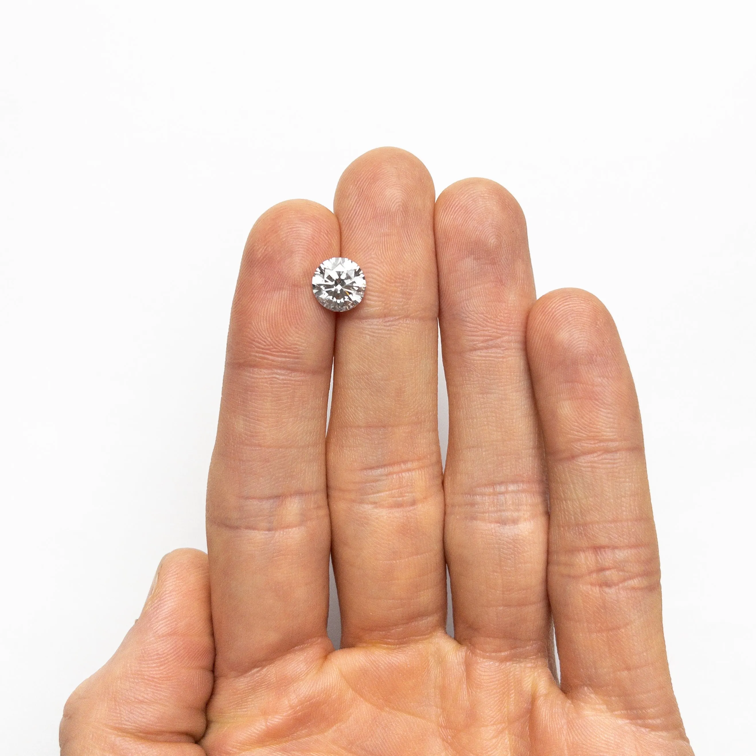 Fancy Grey Brilliant Diamond - 2.10ct Round