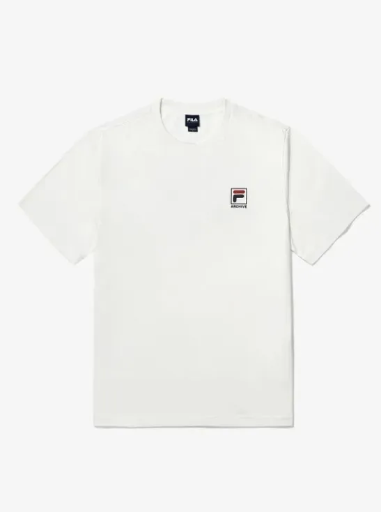 FILA  |Unisex Street Style Cotton T-Shirts