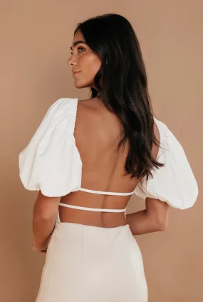 Friday Fever Open Back Bodysuit