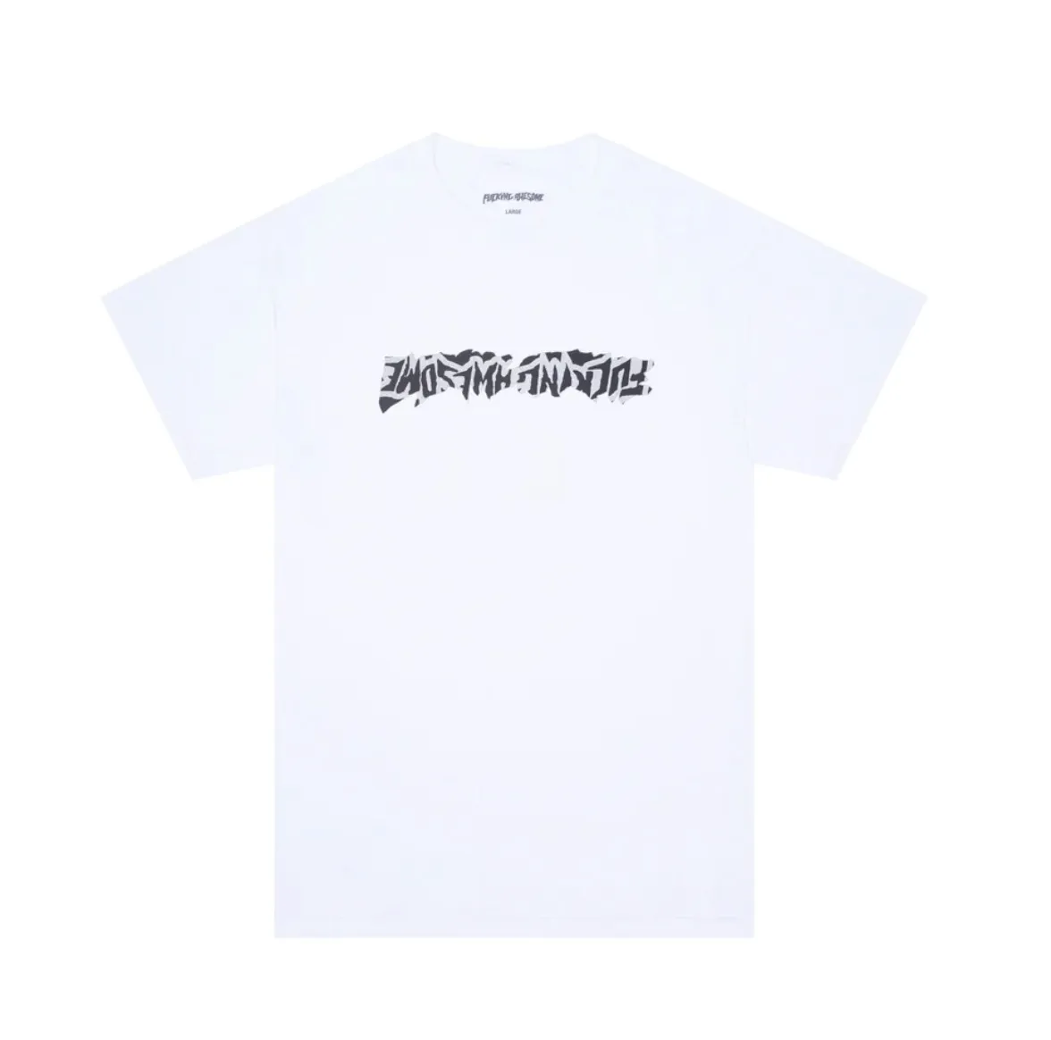 Fucking Awesome  |Street Style Plain Cotton Short Sleeves Logo Skater Style