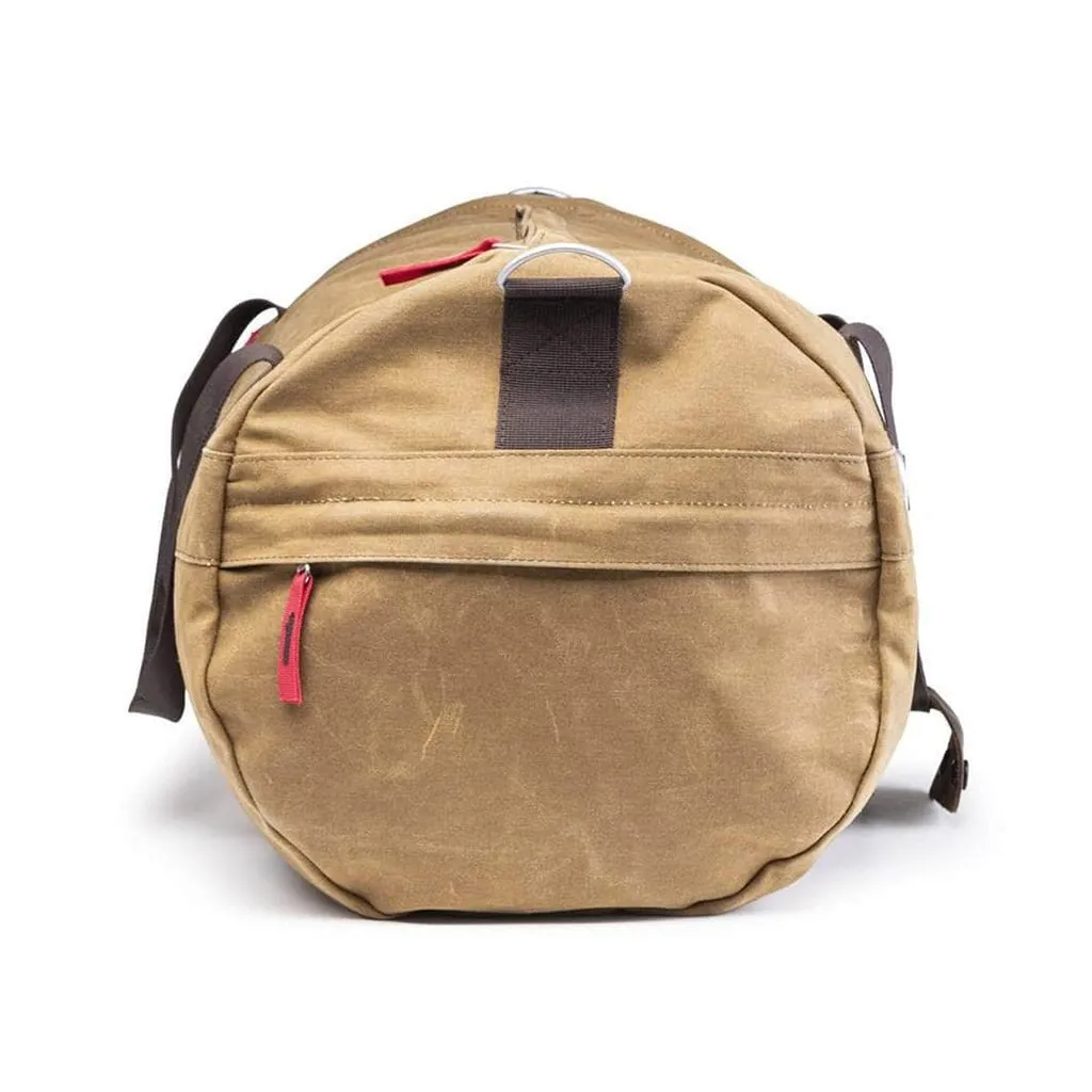 Gaucho Duffel Bag - Brown/Red