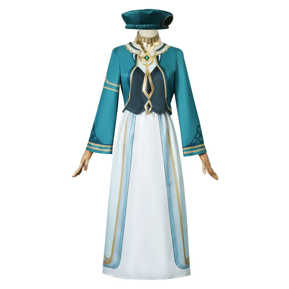 Genshin Impact The Akademiya Cosplay Costume Top Skirt Outfits Halloween Carnival Party Suit