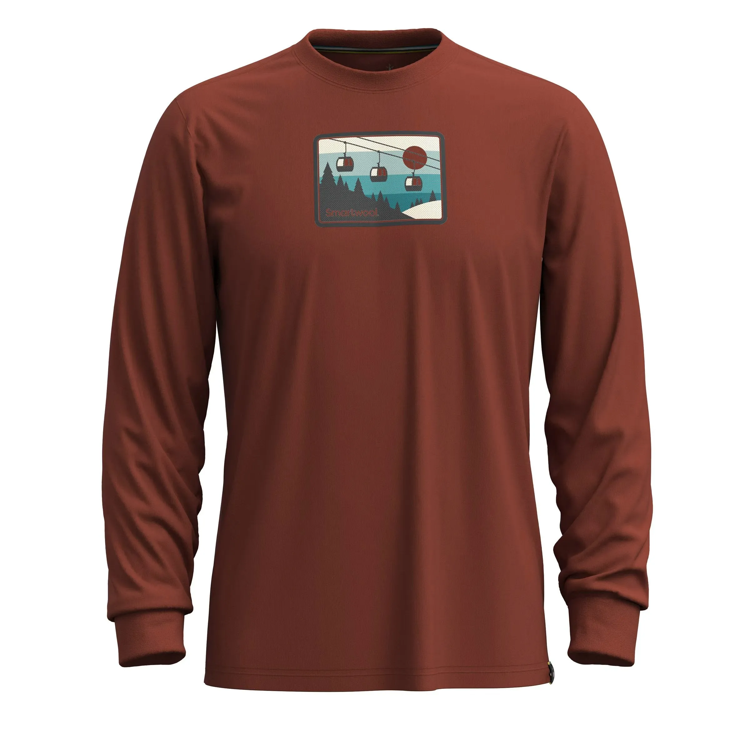 Gondola Ride Graphic Long Sleeve Tee (Unisex)