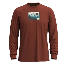 Gondola Ride Graphic Long Sleeve Tee (Unisex)