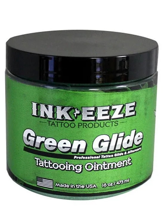 Green Glide Tattoo Ointment 16oz Jar