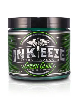 Green Glide Tattoo Ointment 16oz Jar