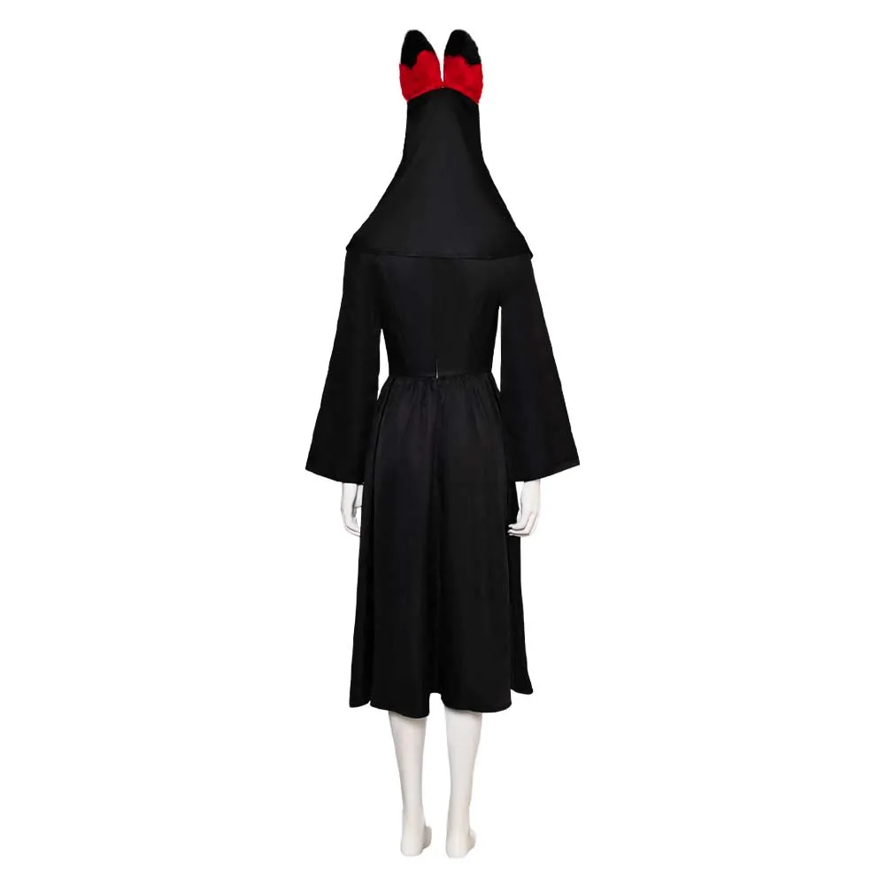 Hazbin Hotel nun ALASTOR cos Cosplay Costume Outfits Halloween Carnival Suit