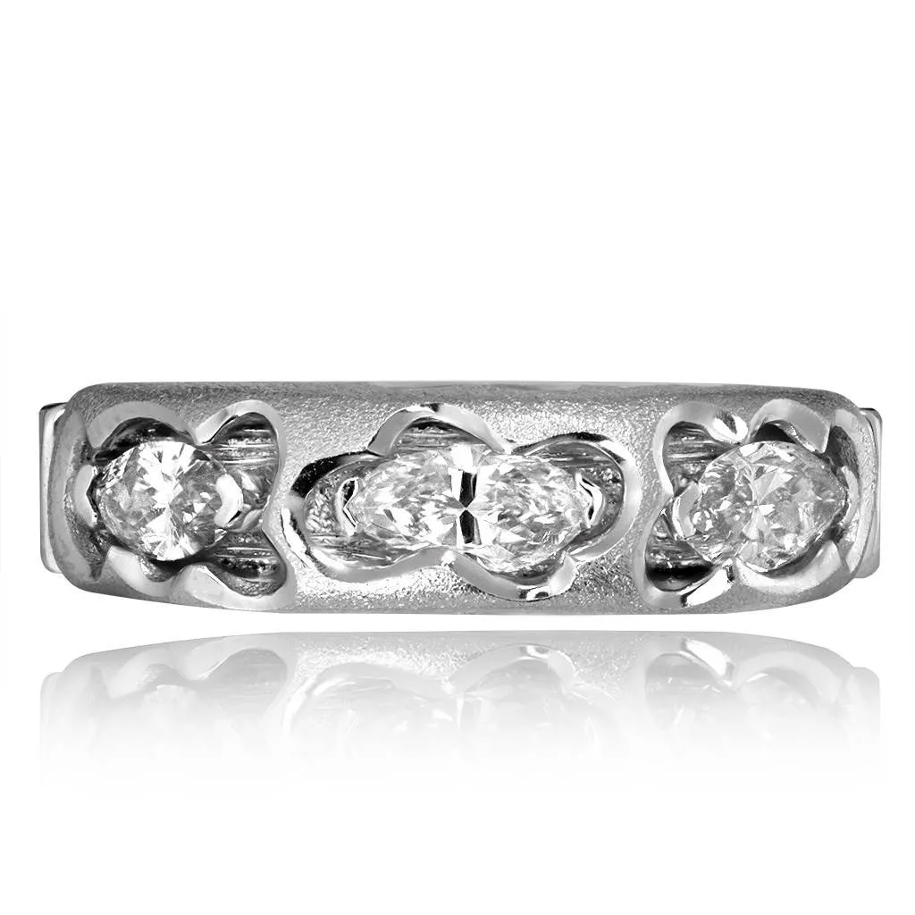 Hidden Realms Diamond Wedding Band