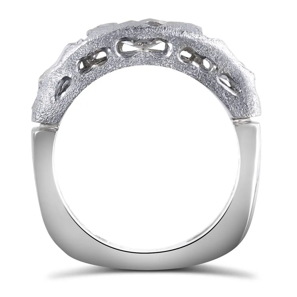 Hidden Realms Diamond Wedding Band