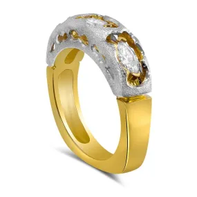 Hidden Realms Diamond Wedding Band