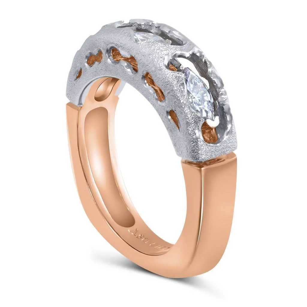 Hidden Realms Diamond Wedding Band