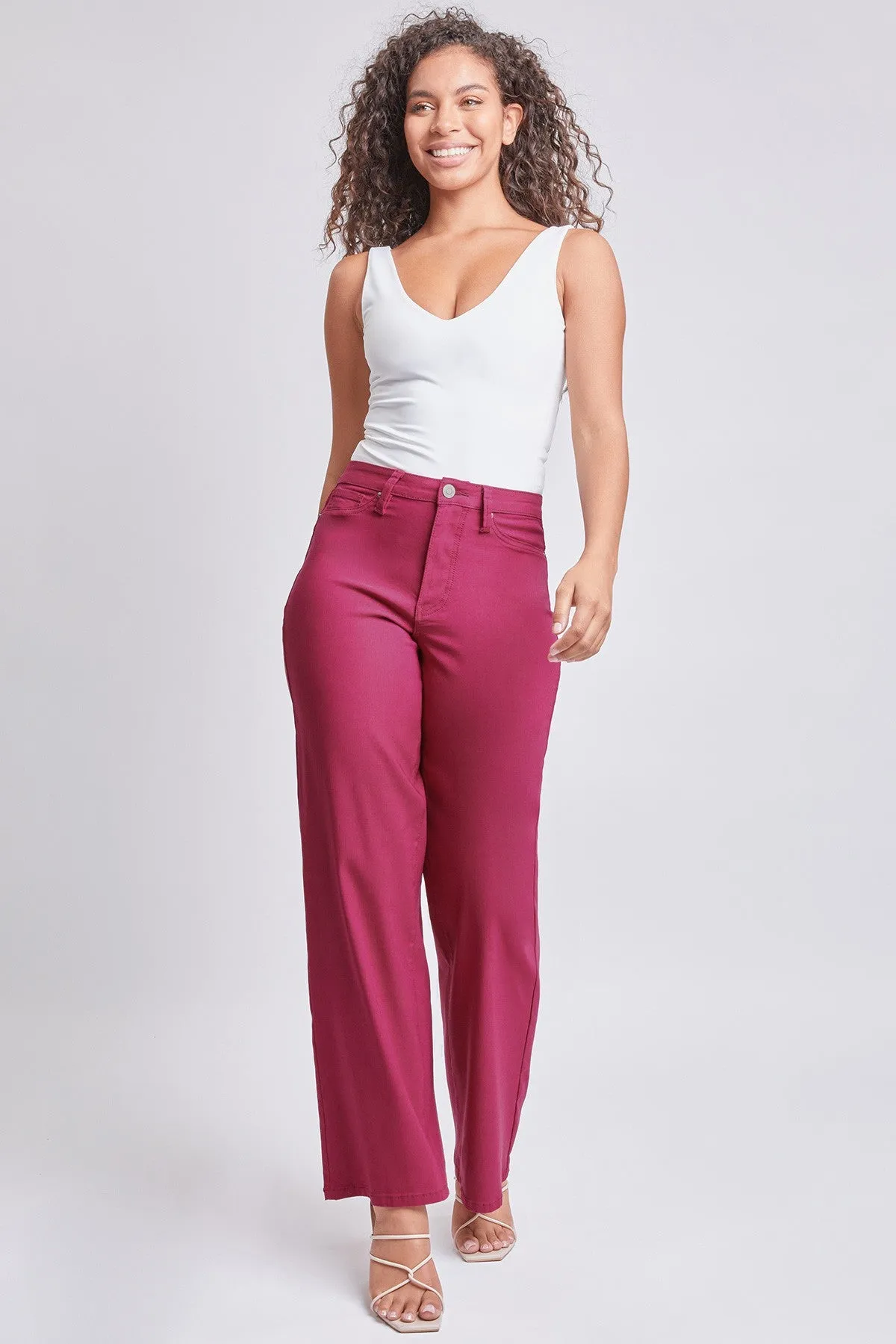 Hyperstretch High Rise Wide Leg