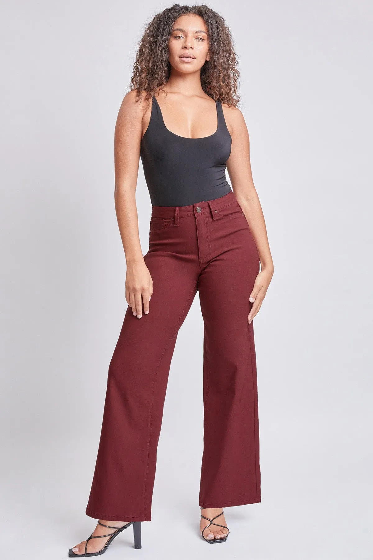 Hyperstretch High Rise Wide Leg